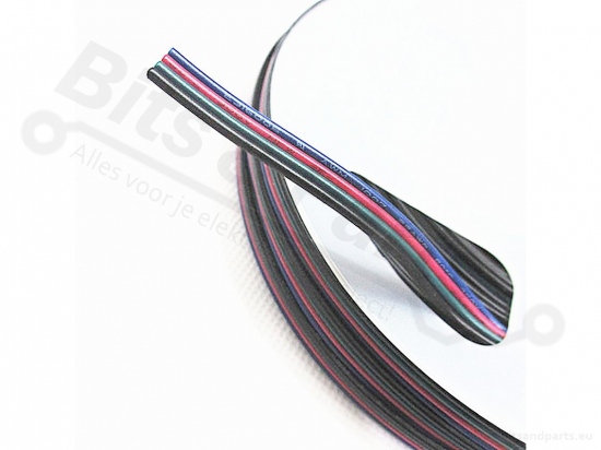 Wire for connecting RGB LEDs 0.35mm² 22AWG per meter